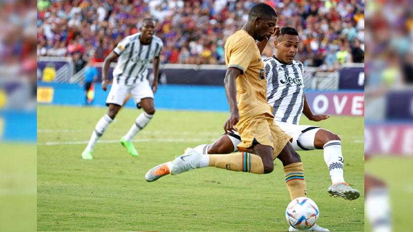 Iranpress: Juventus, Barcelona draw 2-2 in friendly match