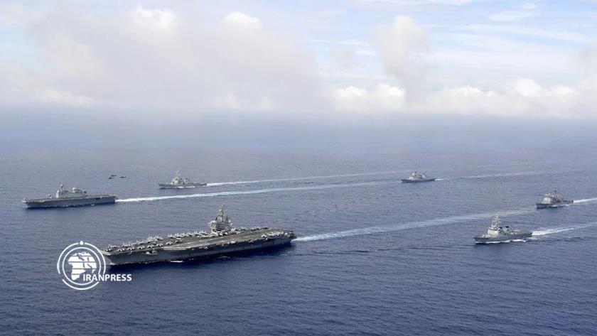 Iranpress: US aircraft carrier enters South China Sea in escalating move