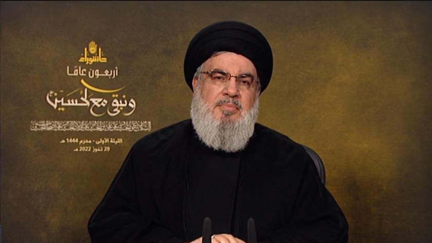 Iranpress: Nasrallah: Hezbollah achievements are due to Imam Hossein