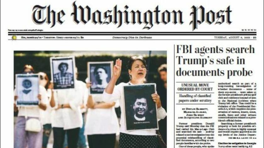 Iranpress: World Newspapers: FBI agents search Trump