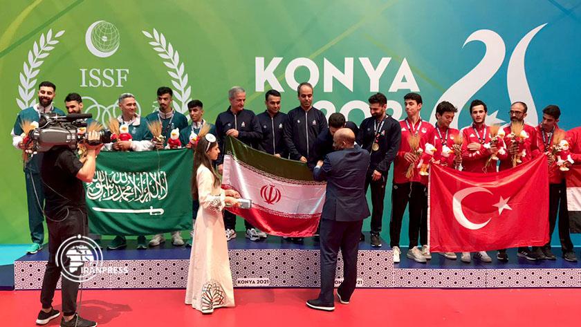 Iranpress: Konya games: Iranian men stand 1st in table tennis