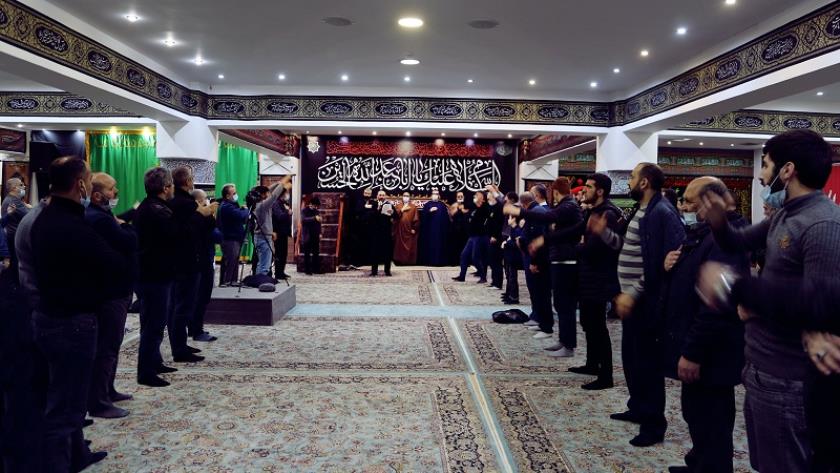 Iranpress: Imam Hussain mourning rituals observed in Madrid for first time