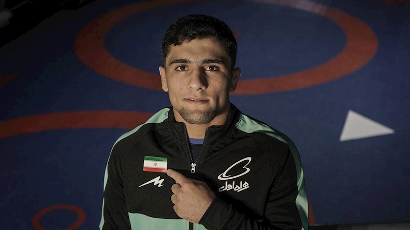 Iranpress: Iran claims first gold medal at World Under 20 Wrestling Championships