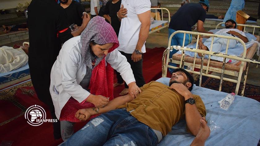 Iranpress: International blood donation camp organized in Kashmir 