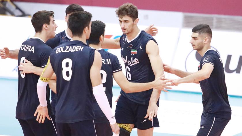 Iranpress: Iran advances to 2023 FIVB Volleyball Men
