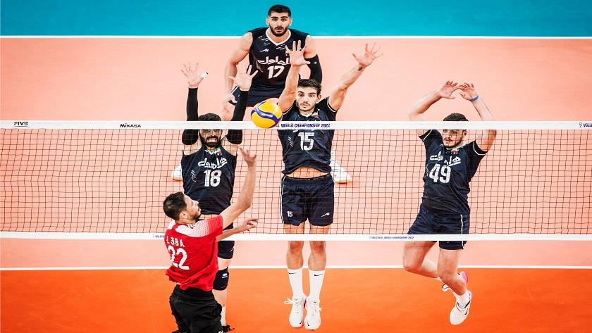 Iranpress: Iran beats Egypt in FIVB World Championship