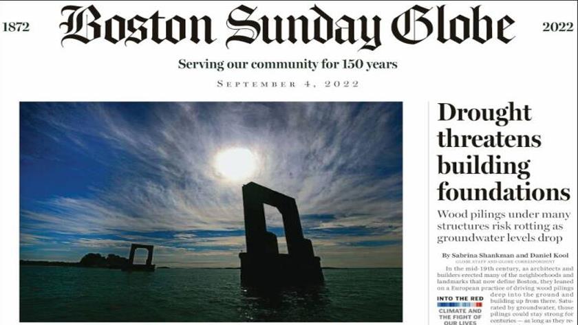 Iranpress: World Newspapers: Drought threatens building foundations in Boston