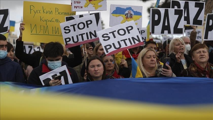 Iranpress: Ukraine war and civilian protests in Europe