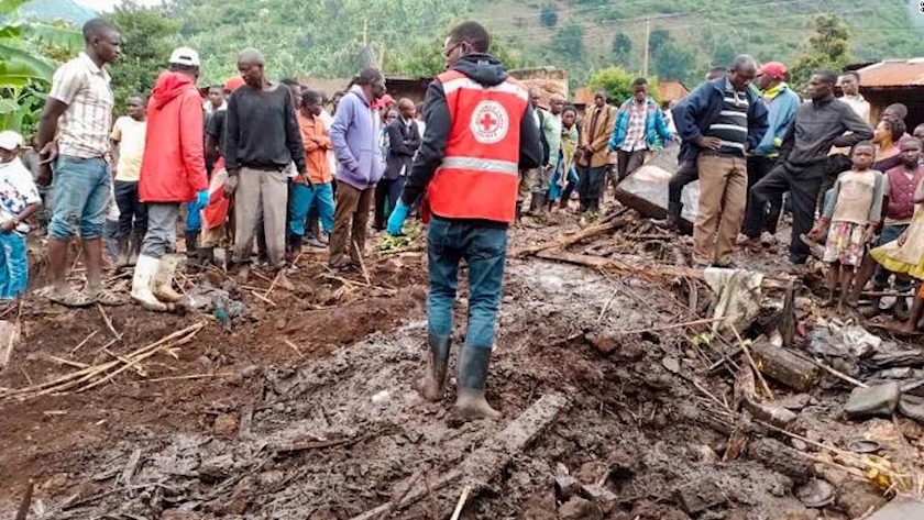 Iranpress: Over 1,100 affected in western Uganda landslide