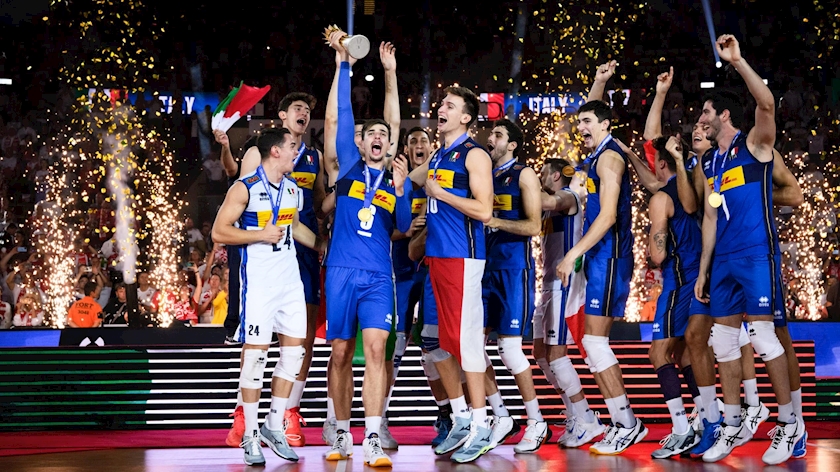 Iranpress: Italy win FIVB Volleyball Men