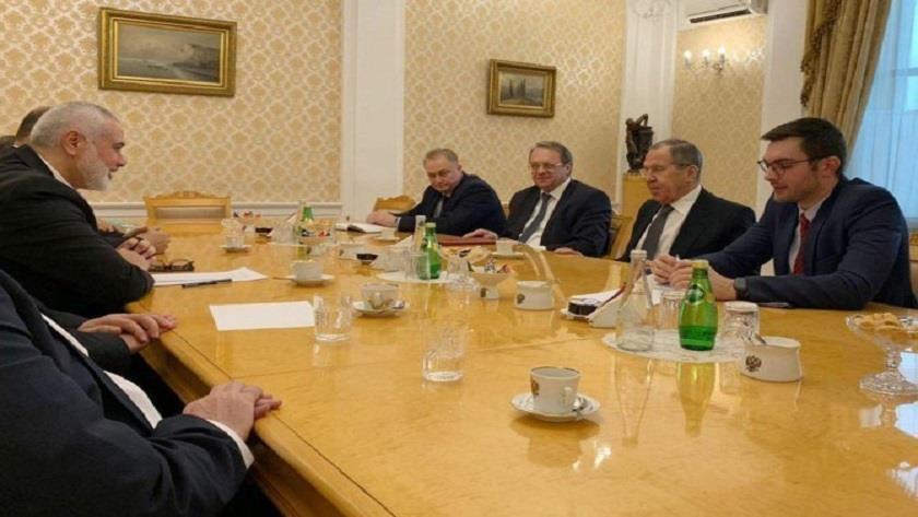 Iranpress: Hamas leader meets Russian FM in Moscow