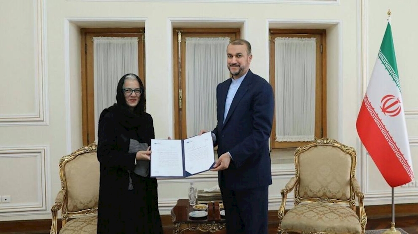 Iranpress: Amir-Abdollahian hails Iran - UNESCO close relation