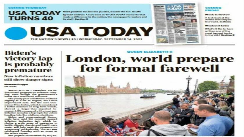 Iranpress: World Newspapers: London, World prepare for formal farewell