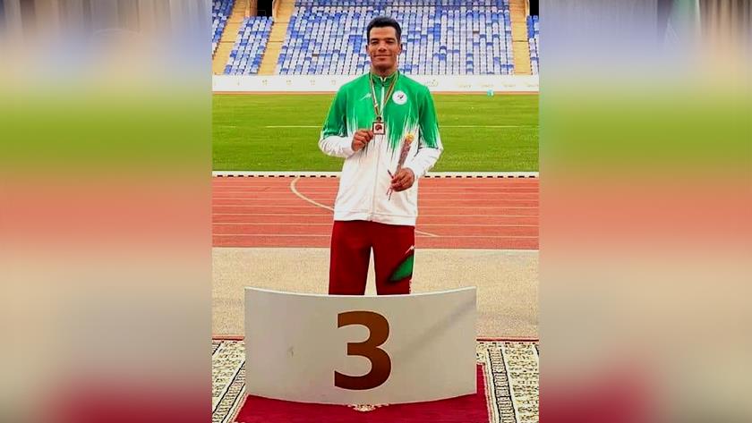 Iranpress: Iranian athlete wins bronze medal in men