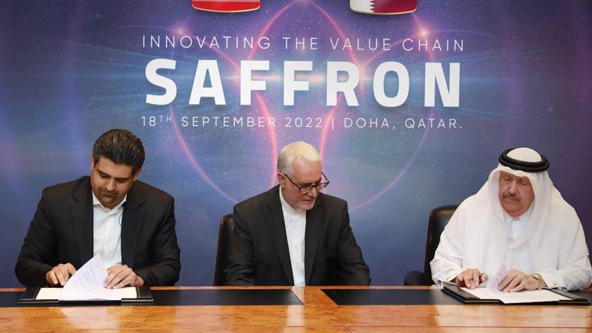 Iranpress: Iran, Qatar sign saffron contract