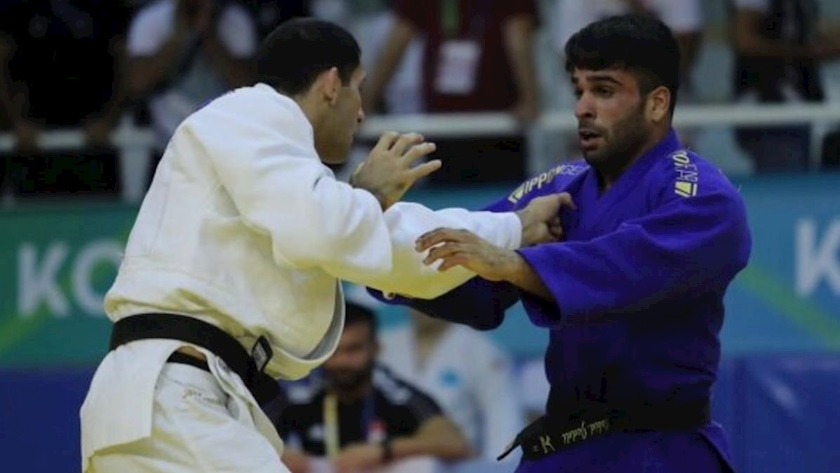 Iranpress: Iranian judoka clinches silver in Tajikistan