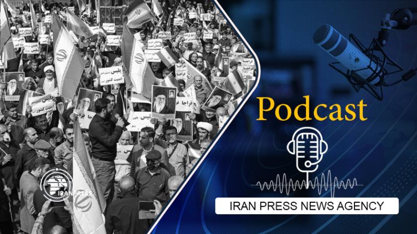 Iranpress: Podcast: People in Tehran, other cities hold rally to slam unrest