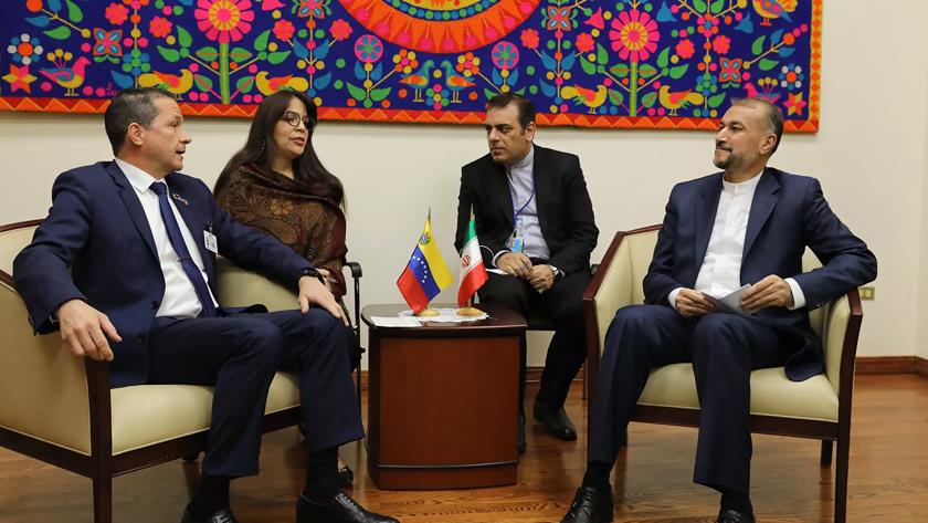 Iranpress: Iranian, Venezuelan FMs discuss closer cooperation on all fronts