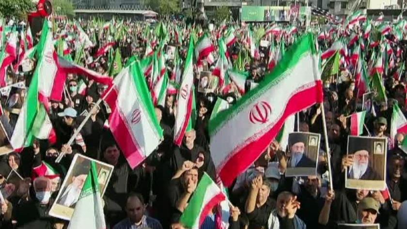 Iranpress: Iranians stage protest against rioters, seditionists
