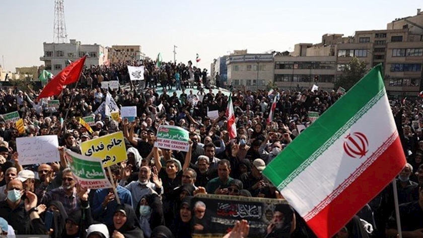 Iranpress: Iranian people rally to condemn rioters