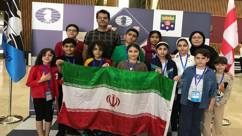 Iranpress: Iran bags 2 silver medals at World Cadet Chess Championships