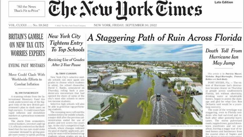Iranpress: World Newspapers: A staggering path of ruin across Florida