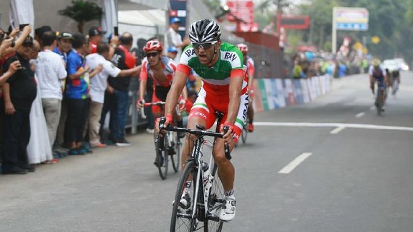 Iranpress: Iranian cyclist stands 1st in Azerbaijan Tour