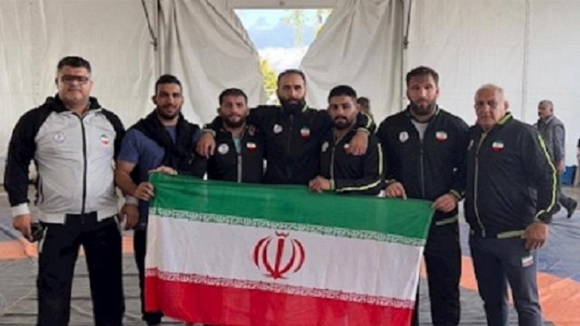 Iranpress: Iran wins championship title of World Pahlavani Wrestling