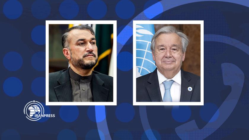 Iranpress: Iranian FM, UN chief confer on extension of ceasefire in Yemen
