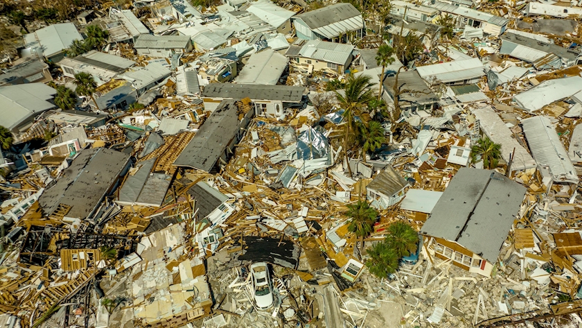 Iranpress: Florida recovery from hurricane Ian will take years: US president