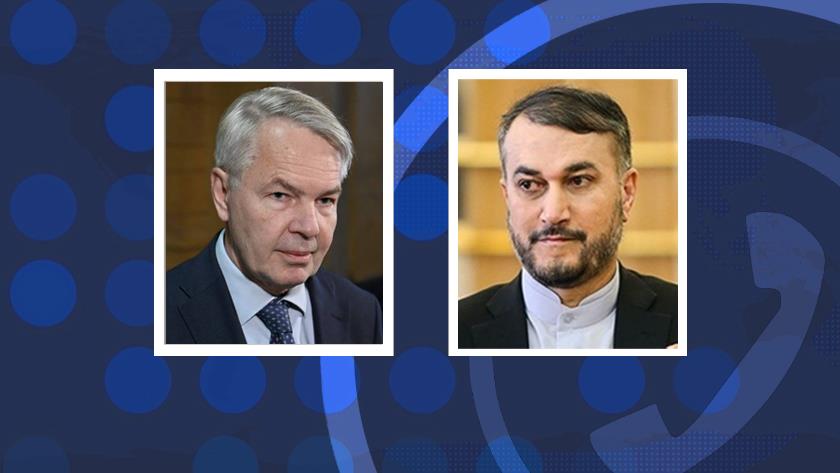 Iranpress: Iranian, Finnish FMs discuss bilateral ties, JCPOA revival