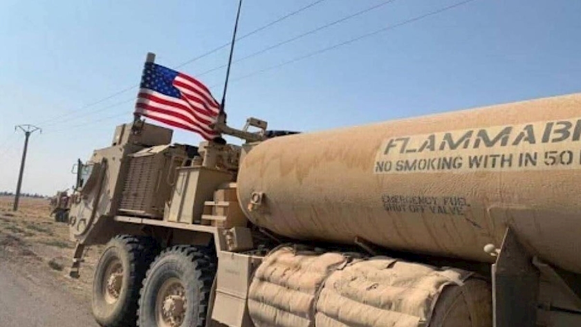 Iranpress: US occupation loots dozens of Syrian oil tankers from Rmelan fields