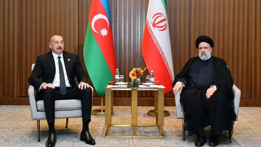 Iranpress: Raisi to Aliyev at CICA; Iran not to tolerate border change