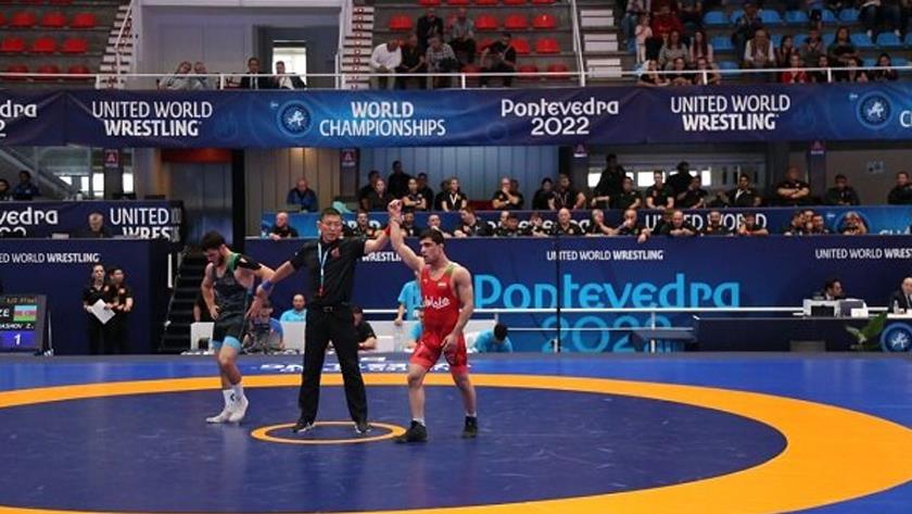 Iranpress: Iran collects 2nd gold medal at U23 World Wrestling Championships