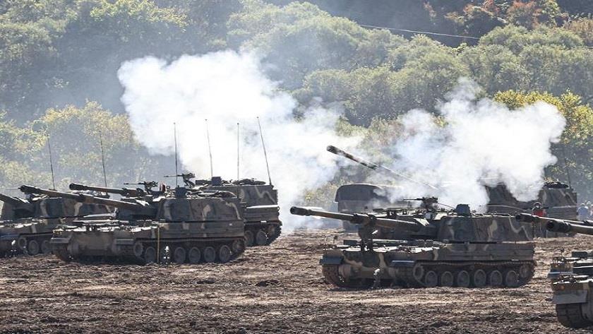 Iranpress: North Korea fires artillery shells into inter-Korean buffer zone