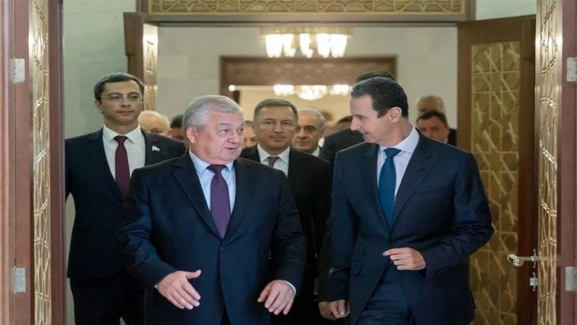 Iranpress: Russian special envoy confers with Syrian President in Damascus
