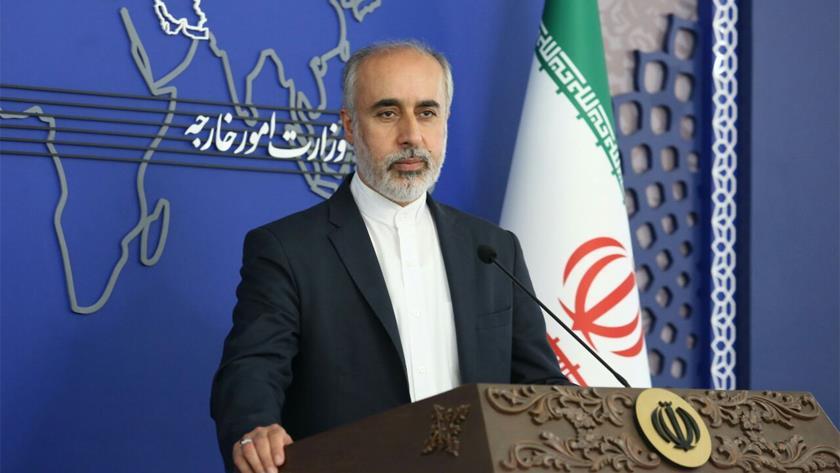 Iranpress: MFA spox condemns statement of European Troika against Iran
