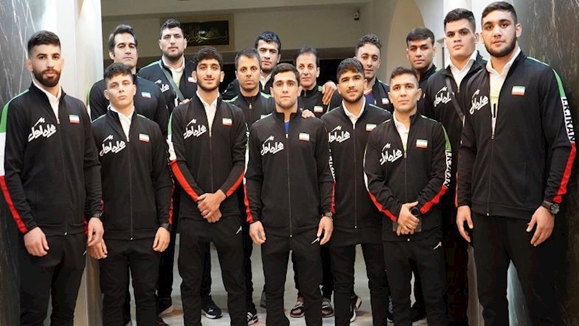 Iranpress: Iran freestyle wrestling team ends up runner-up at U-23 world championships