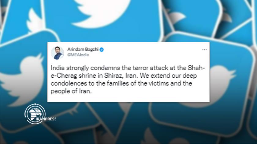 Iranpress: India strongly condemns terror attack on Shah Cheragh shrine in Iran