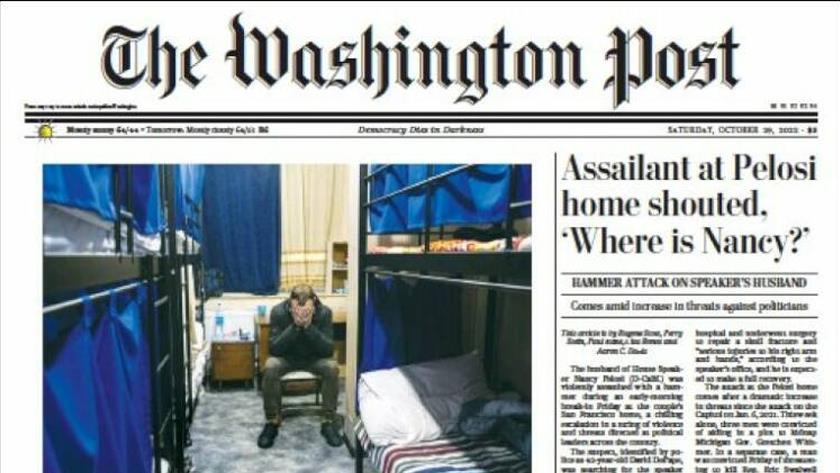 Iranpress: World Newspapers: Assailant at Pelosi home shouted, 