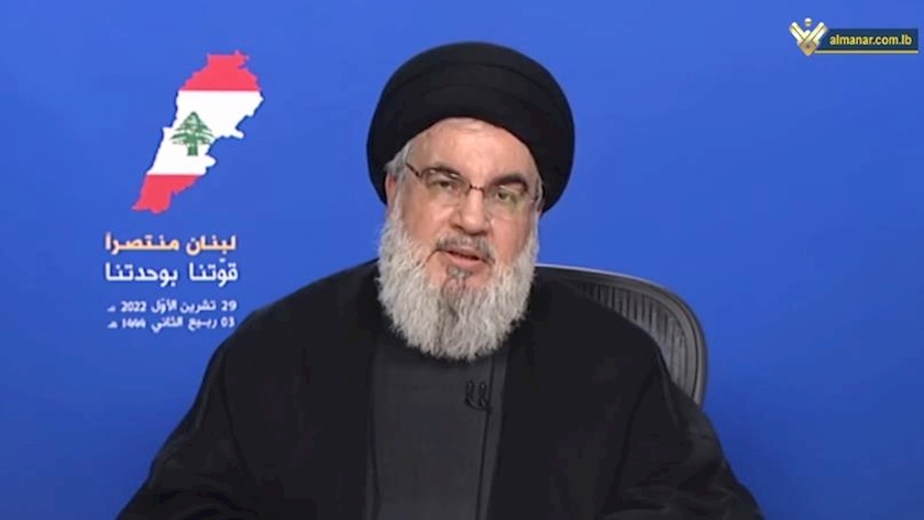 Iranpress: Nasrallah: Resistance decides Karish extraction for Israeli side (2)