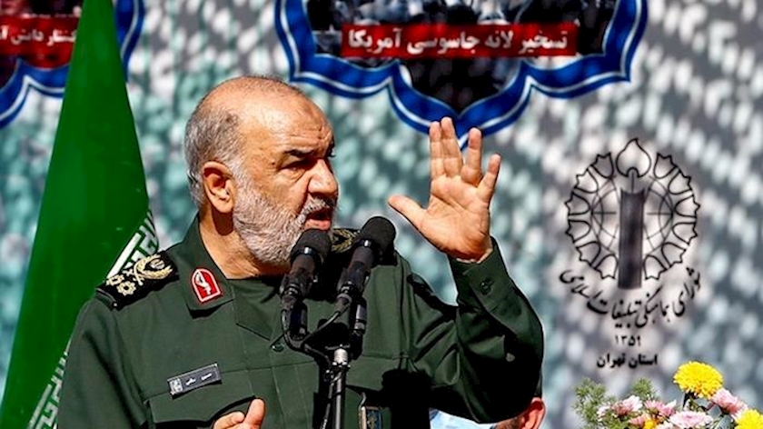 Iranpress: IRGC chief says Iran