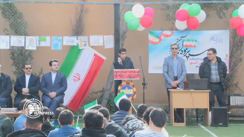 Iranpress: November 4th ceremony in Baku in presence of Iran ambassador