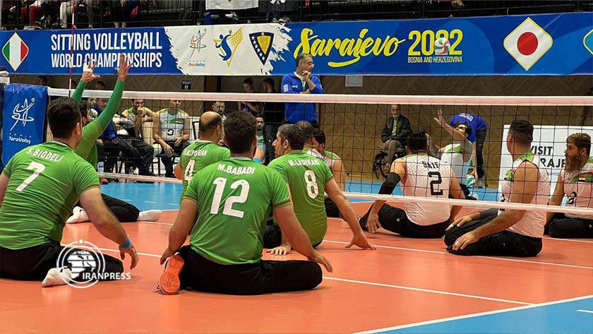 Iranpress: Iran national sitting volleyball defeats Iraq in Bosnia World Cup