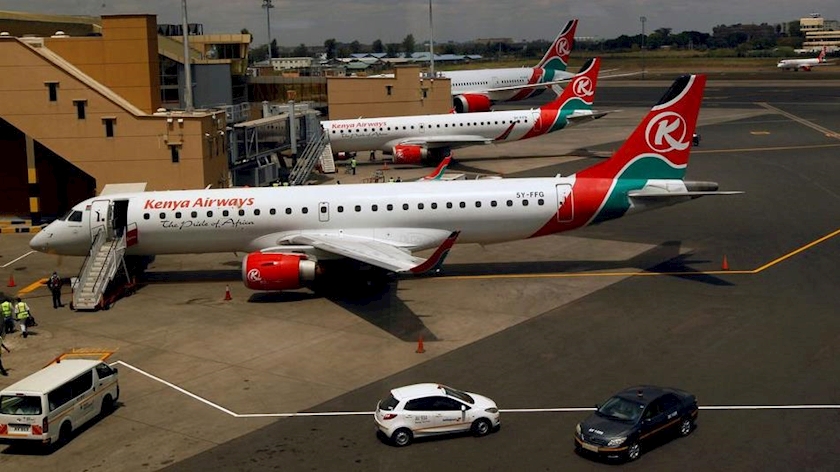 Iranpress: Passengers stranded as pilots at Kenya Airways strike