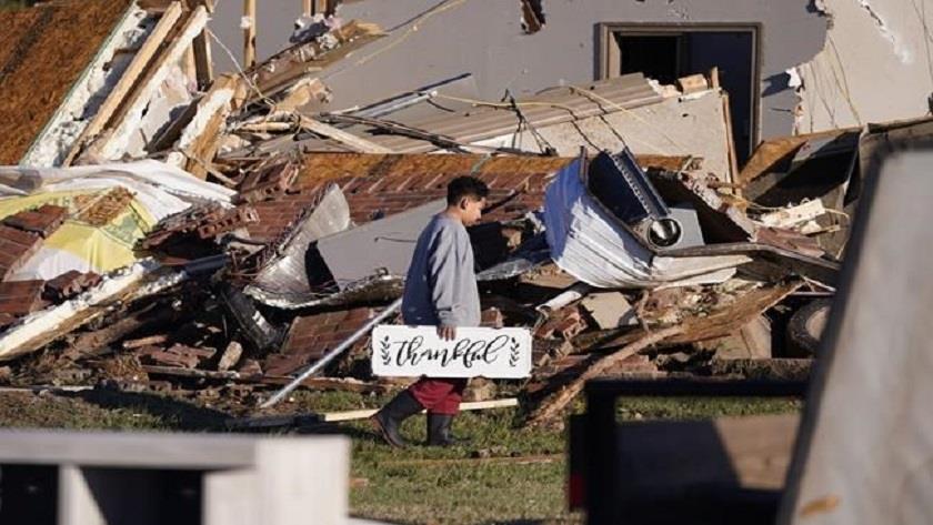 Iranpress: Devastating tornadoes flatten buildings in Texas, Oklahoma