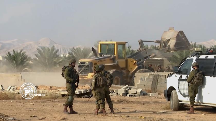 Iranpress: Zionists demolish Palestinian houses in occupied Quds