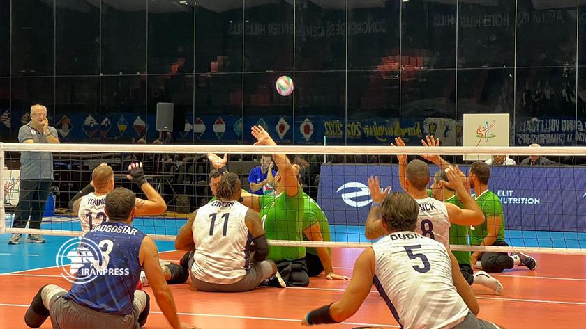 Iranpress: Iran defeats US, reaching semis at Sitting Volleyball World C