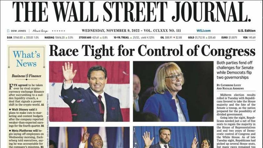 Iranpress: World Newspapers: Race remains tight for control of Congress