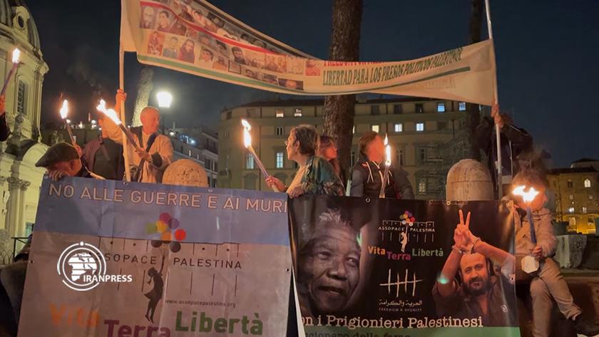 Iranpress: Italians protest against Israel